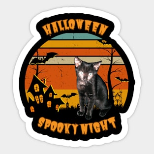 Halloween Spooky Night Sticker